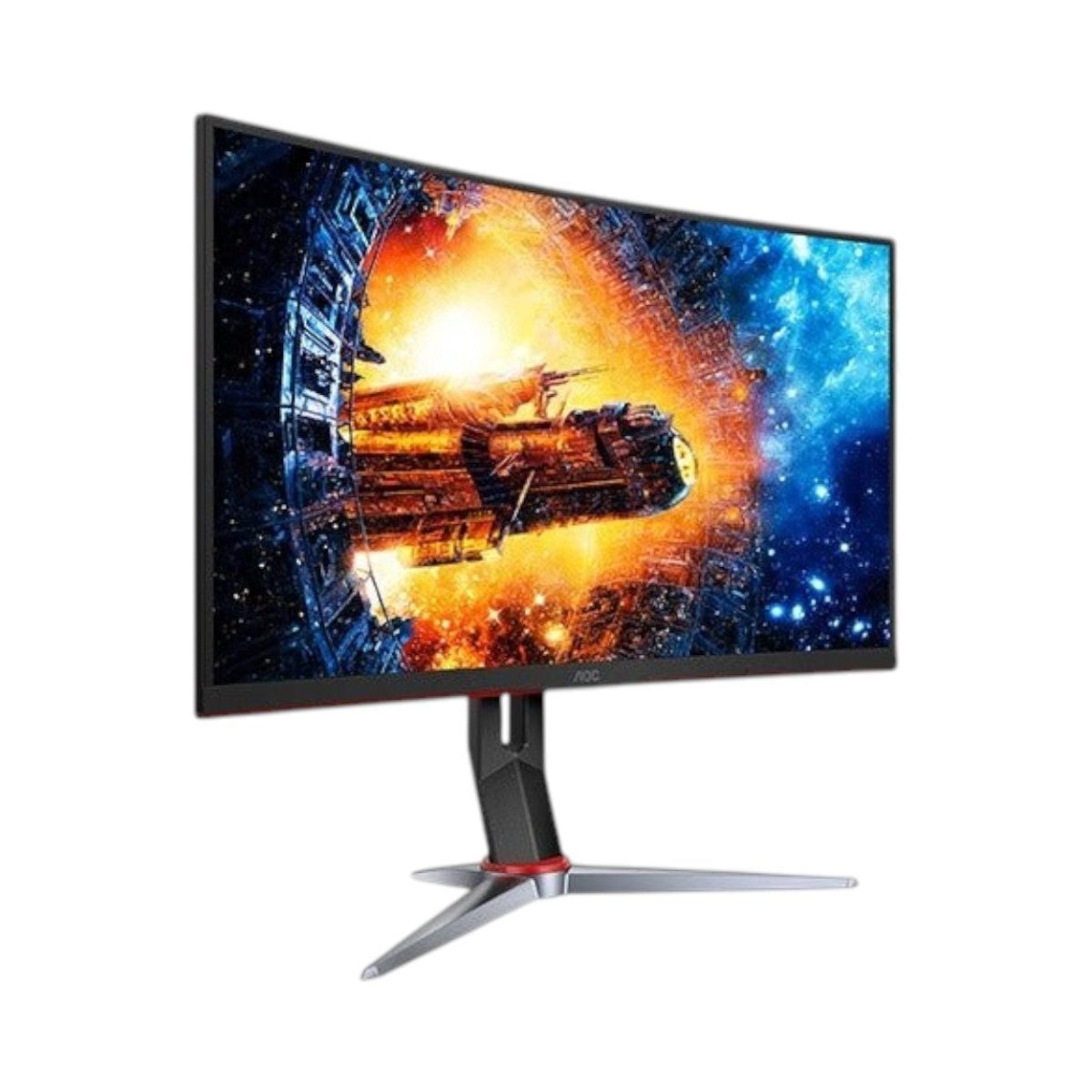 Monitores Pantallas y MobiliarioAOCC24G2Monitor Gaming Curvo 23.6" Full HD 165Hz 1ms VA 250cd/m² AOC C24G2 - SILYMX