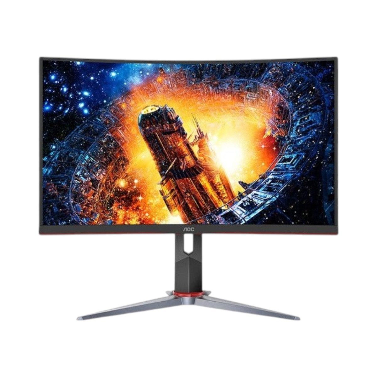 Monitores Pantallas y MobiliarioAOCC24G2Monitor Gaming Curvo 23.6" Full HD 165Hz 1ms VA 250cd/m² AOC C24G2 - SILYMX