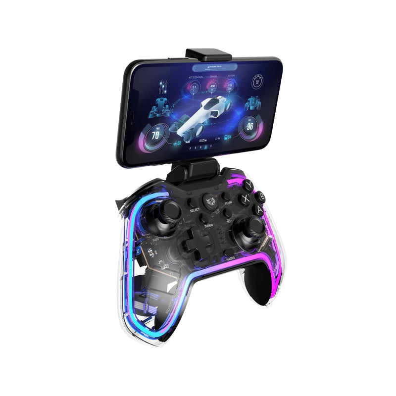 Control BALAM RUSH Azender Series G595 Glow – Gamepad Inalámbrico con LED RGB y Batería 800 mAh BR-936910