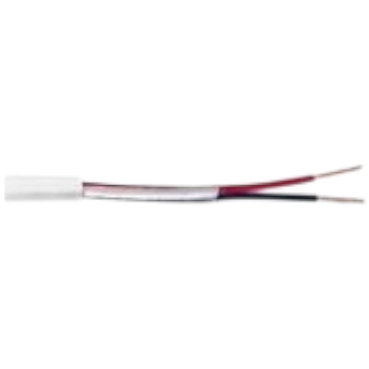 Cable de Bocina BELDEN 1311A · Bobina 305 m · Calibre 12 AWG · Chaqueta PVC/Nylon · Color Blanco - SILYMX