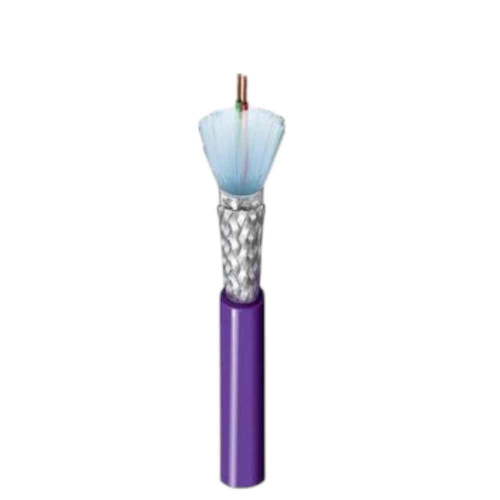 Cables CoaxialBELDEN3079A 0071000Bobina Cable Coaxial BELDEN 3079A · Bobina 304 m · 22 AWG · Conductor de Cobre · Aislamiento de Polietileno - SILYMX