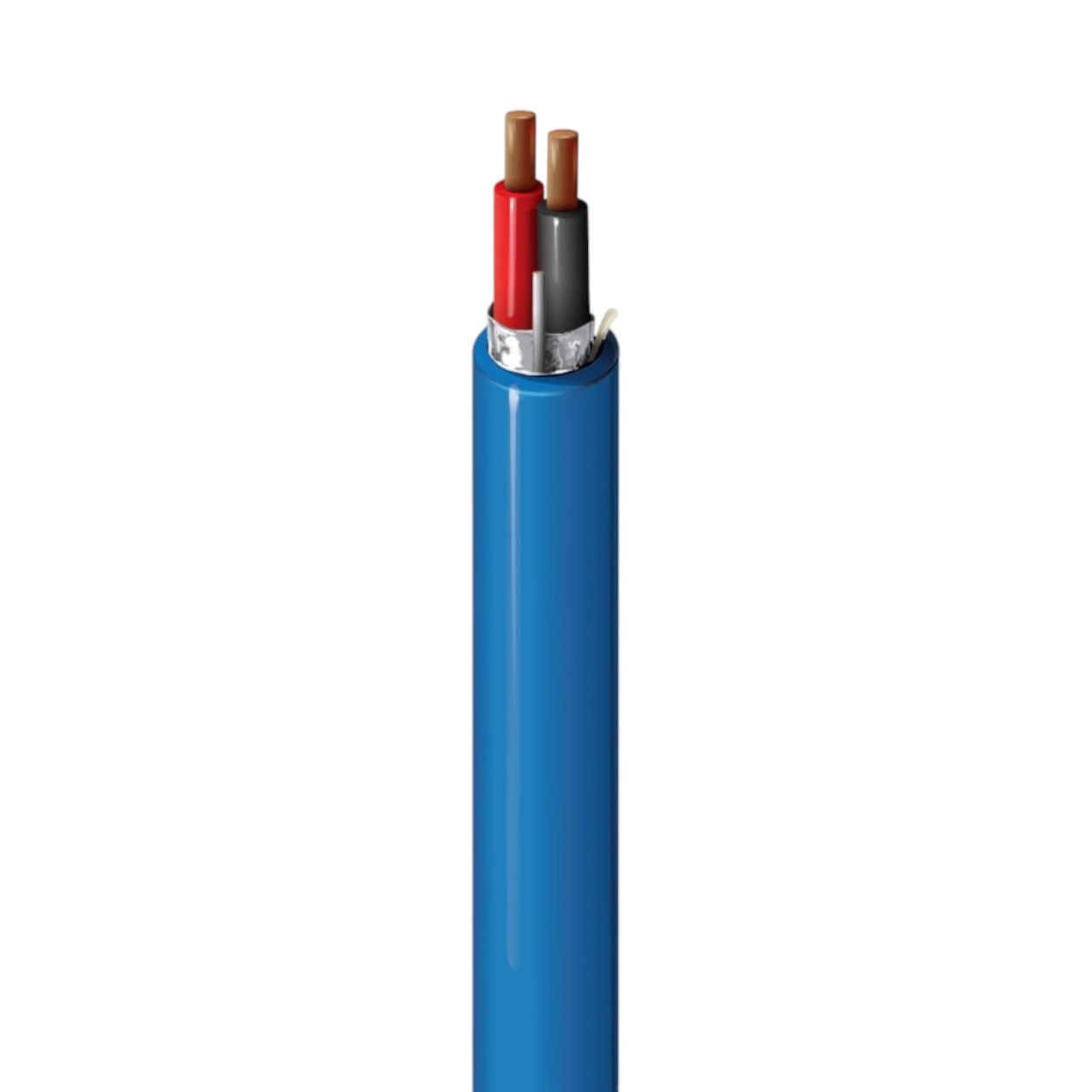 Belden Bobina de Cable Alarma Contra Incendios 304.8 Metros Azul 5120FL D151000 - SILYMX
