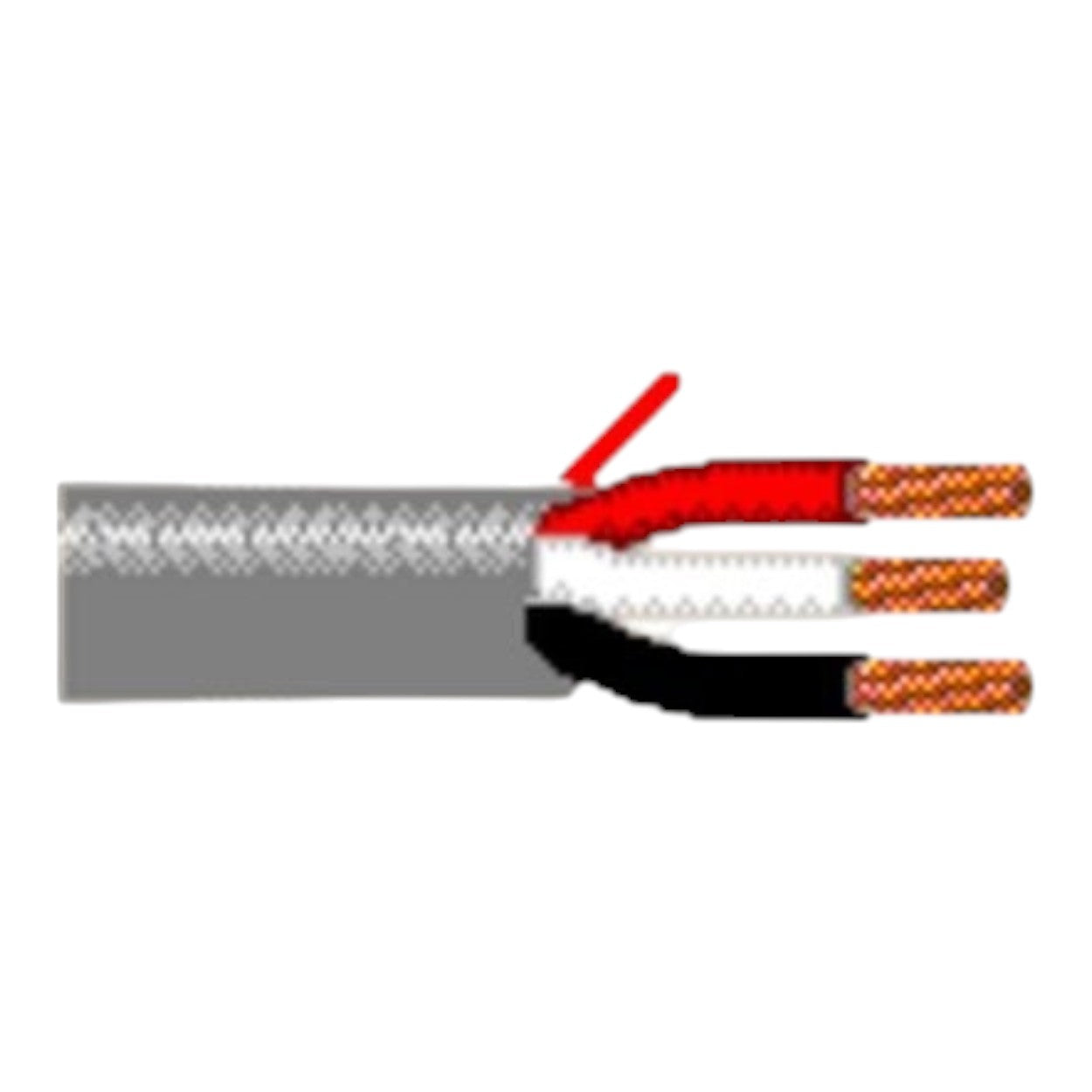 Bobina de Cable Belden de 3 Conductores 18 AWG 305m Gris 5301UE 0081000 - SILYMX