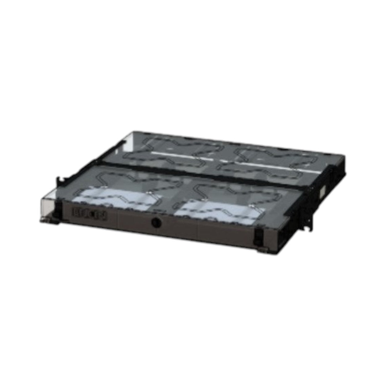 Belden Panel de Parcheo Vacio 1U Negro ECX-01U - SILYMX