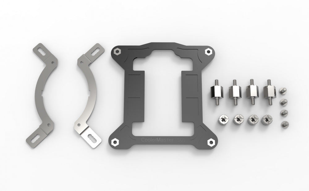 Kit de Retención para Intel LGA1700 603005870-GP Cooler Master | Bracket Compatible con ML Liquid, Acero Inoxidable - SILYMX