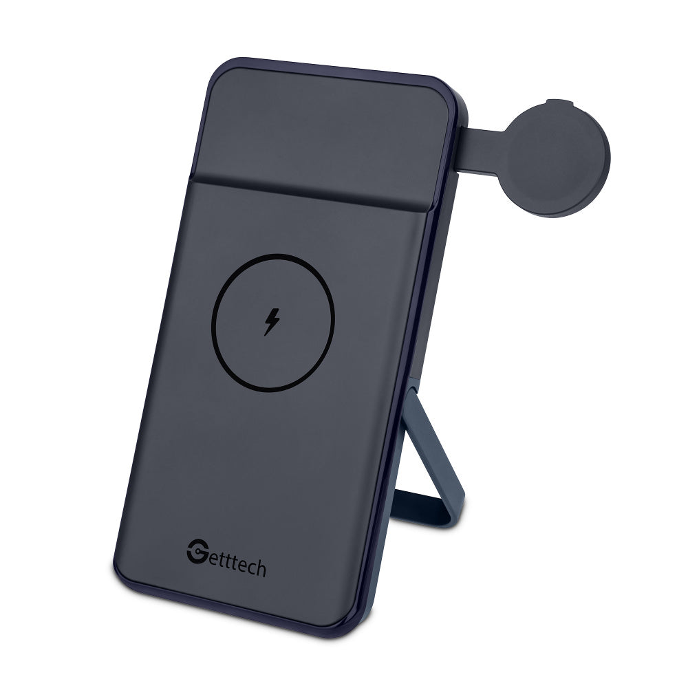 Power Bank Getttech GBN-P10MP-01 10,000mAh | Carga Inalámbrica 15W, USB-C, MagSafe, Fast Charge