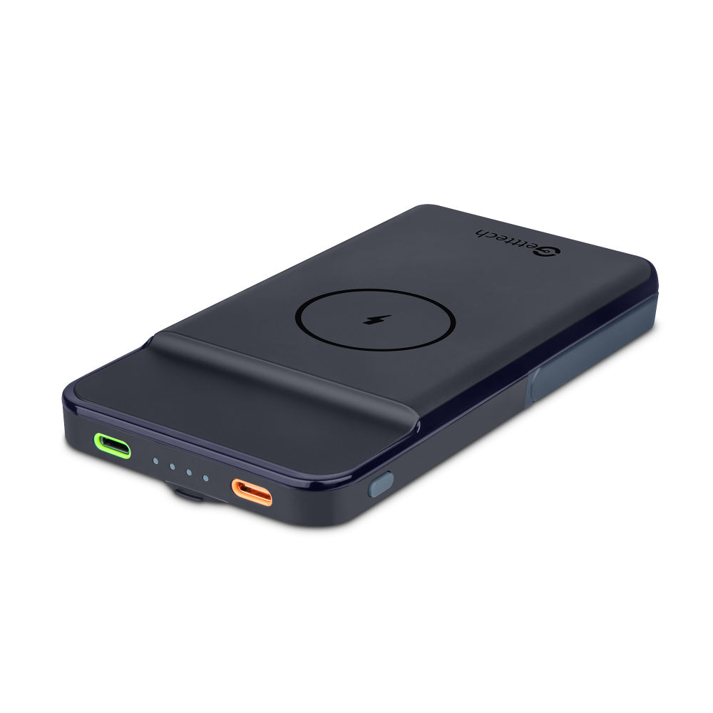 Power Bank Getttech GBN-P10MP-01 10,000mAh | Carga Inalámbrica 15W, USB-C, MagSafe, Fast Charge