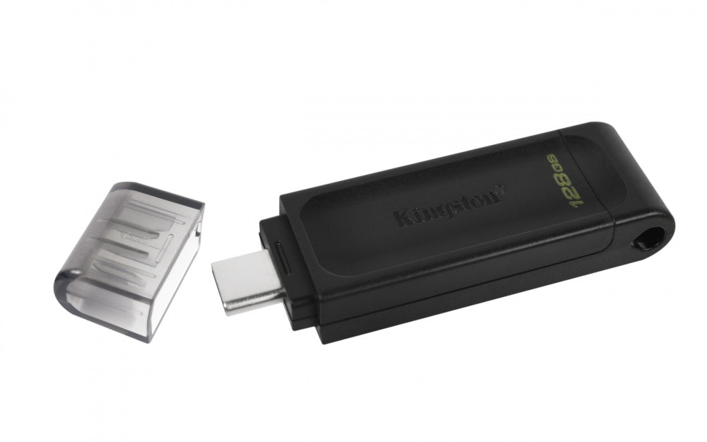 Memoria USB Kingston DataTraveler 70 128GB USB-C 3.2 Gen 1 | Alta Velocidad y Compatibilidad Universal