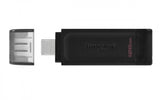 Memoria USB Kingston DataTraveler 70 128GB USB-C 3.2 Gen 1 | Alta Velocidad y Compatibilidad Universal