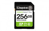Memorias MicroSD y SDKingstonSDS3/256GBMemoria Flash Kingston Canvas Select Plus 256GB · SD UHS - I · Clase 10 · Hasta 150 MB/s - SILYMX