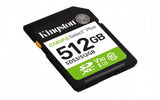 Memoria Flash Kingston Canvas Select Plus · 512GB · SD UHS-I Clase 10 · Hasta 150 MB/s SDS3/512GB - SILYMX
