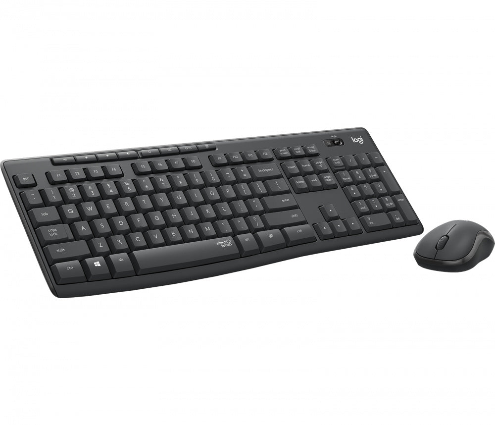 Kit teclado y mouseLogitech920-009792Kit de Teclado y Mouse Logitech MK 295 Silent Inalámbrico USB Negro Español compatible con computador 920 - 009792 - SILYMX
