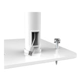 Soporte de Escritorio para Tablet 9.7" - 11", Antirrobo, Blanco 406352 - SILYMX