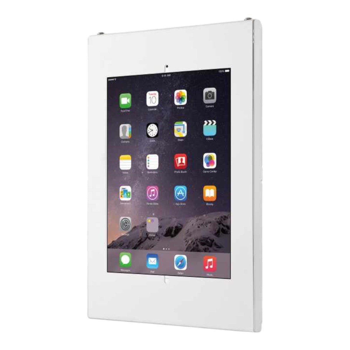 Soporte de Pared para Tablet 9.7" - 10.5", Antirrobo, Blanco 462228 - SILYMX