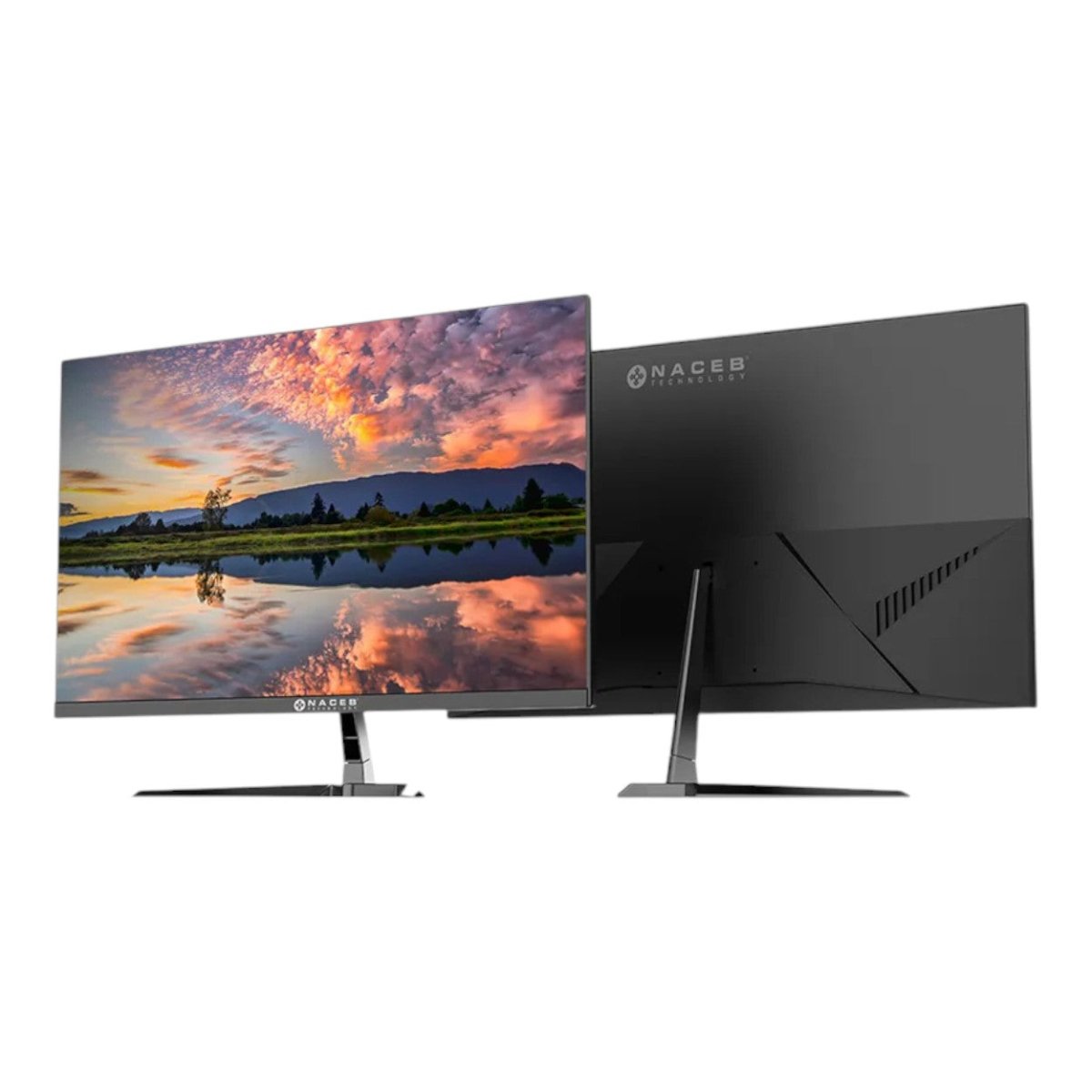Monitor Naceb Technology NA-0642 LED 27" 1920x1080 Full HD 100Hz HDMI Negro - SILYMX