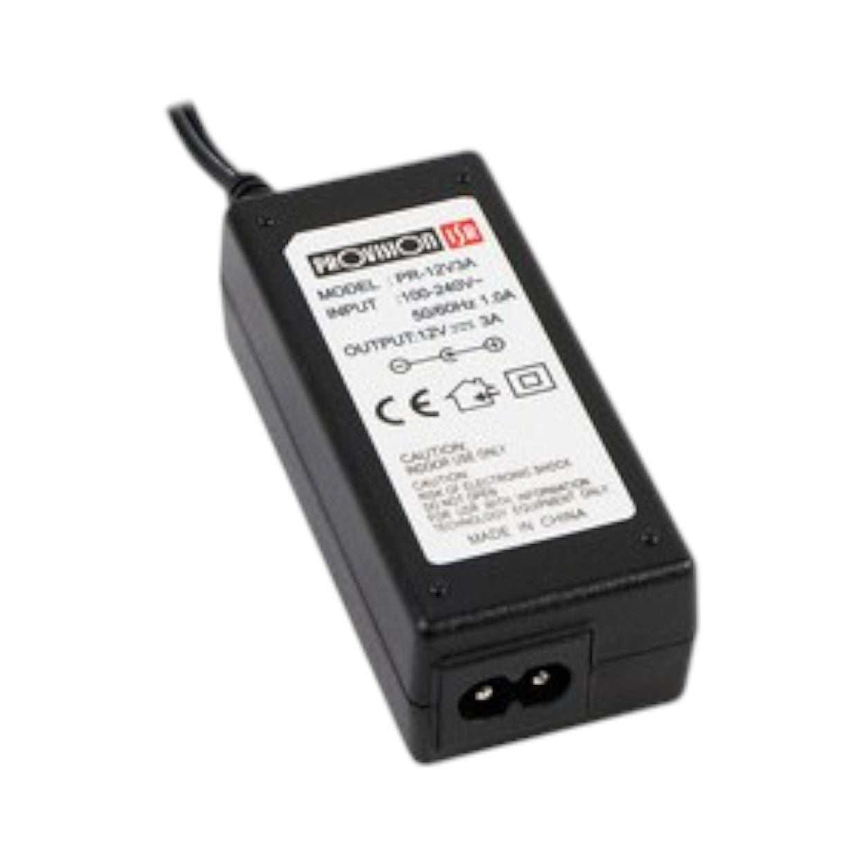 Fuente de Poder Individual 12V / 3A para CCTV y Electrónica – Provision-ISR PR-12V3A - SILYMX