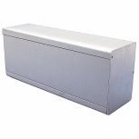 Tapa final de Aluminio para canaleta INKA151 INKA-151-F - SILYMX