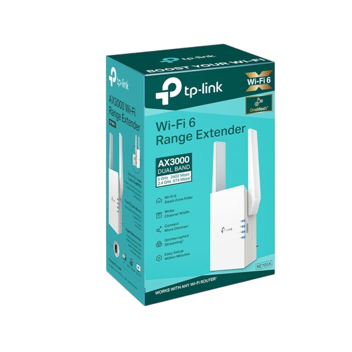 Extensor De Rango Con Wi-fi En Malla Inalámbrico Tp-link RE705X - SILYMX