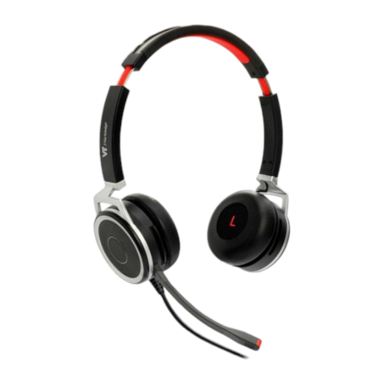 Diadema Con Micrófono Alámbrico Usb 3.5mm Negro Vbet VTX208-D - SILYMX