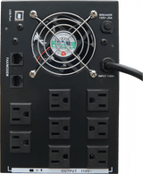 No Break Vica Con Regulador Integrado 3000va 1800w 8 Tomas Reguladas Y Respaldadas 40 Minutos De Respaldo S3000 - SILYMX