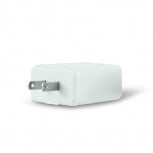 Cargador para pared blanco quick charge cargador de pared blanco quick charce 3.0A PD 20w USB A y tipo C blanco AU-350-WH