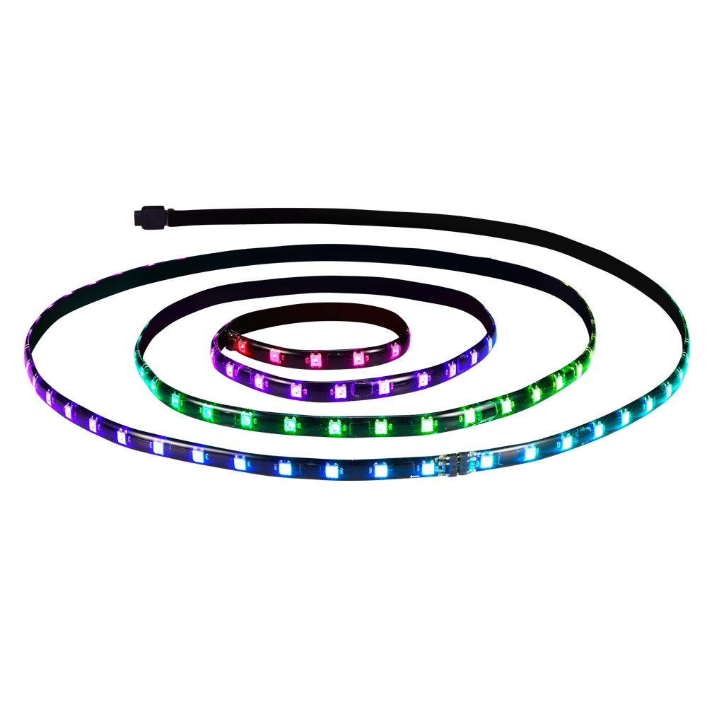 Tira LED XPG Prime ARGB 60cm – Control Remoto, 5V, Negro, Compatible con Aura Sync / RGB Fusion ARGBSTRIP-BKCWW