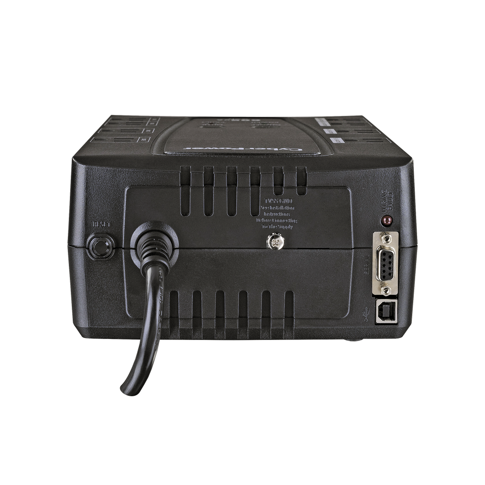 UPS de 825 VA/450 W Topología Línea Interactiva Entrada 120 Vca NEMA 5-15P Tipo Gabinete Compacto Con 8 Tomas NEMA 5-15R - SILYMX