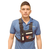 Pechera Universal con soporte para radio sostén de bolígrafo y seguridad para la bolsa CPP-TXP - SILYMX