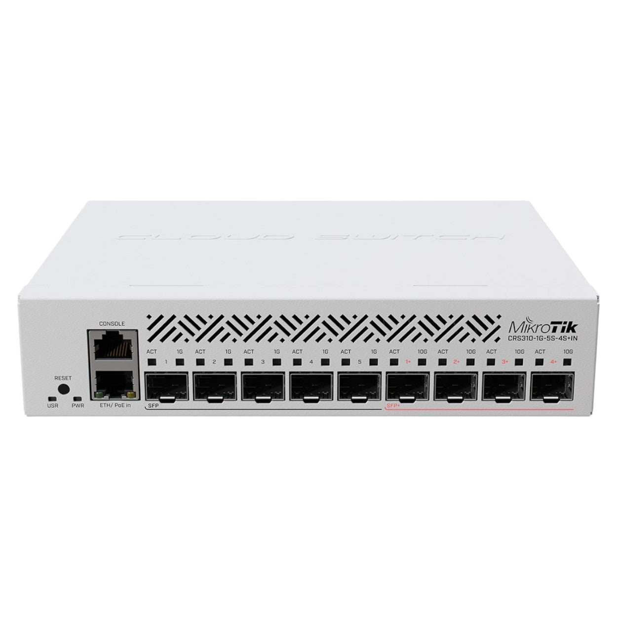 Router Switch Mikrotik Ethernet 1 Puerto Poe 5 Puertos Sfp CRS310-1G-5S-4S+IN - SILYMX