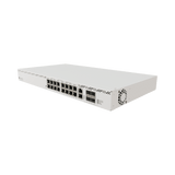 Switches PoEMIKROTIKCRS320-8P-8B-4S+RMSwitch Cloud Router 16 Puertos 8 PoE+ 8 PoE++ Fuentes Redundantes Hot - Swap 4 SFP+ Mikrotik CRS320 - 8P - 8B - 4S+RM - SILYMX