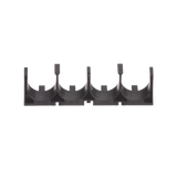 Espaciador De Cables De Nylon 6.6 Con 4 Espacios De 1.25 In 31.8 Mm De Diámetro Color Negro CRS4-125-X - SILYMX