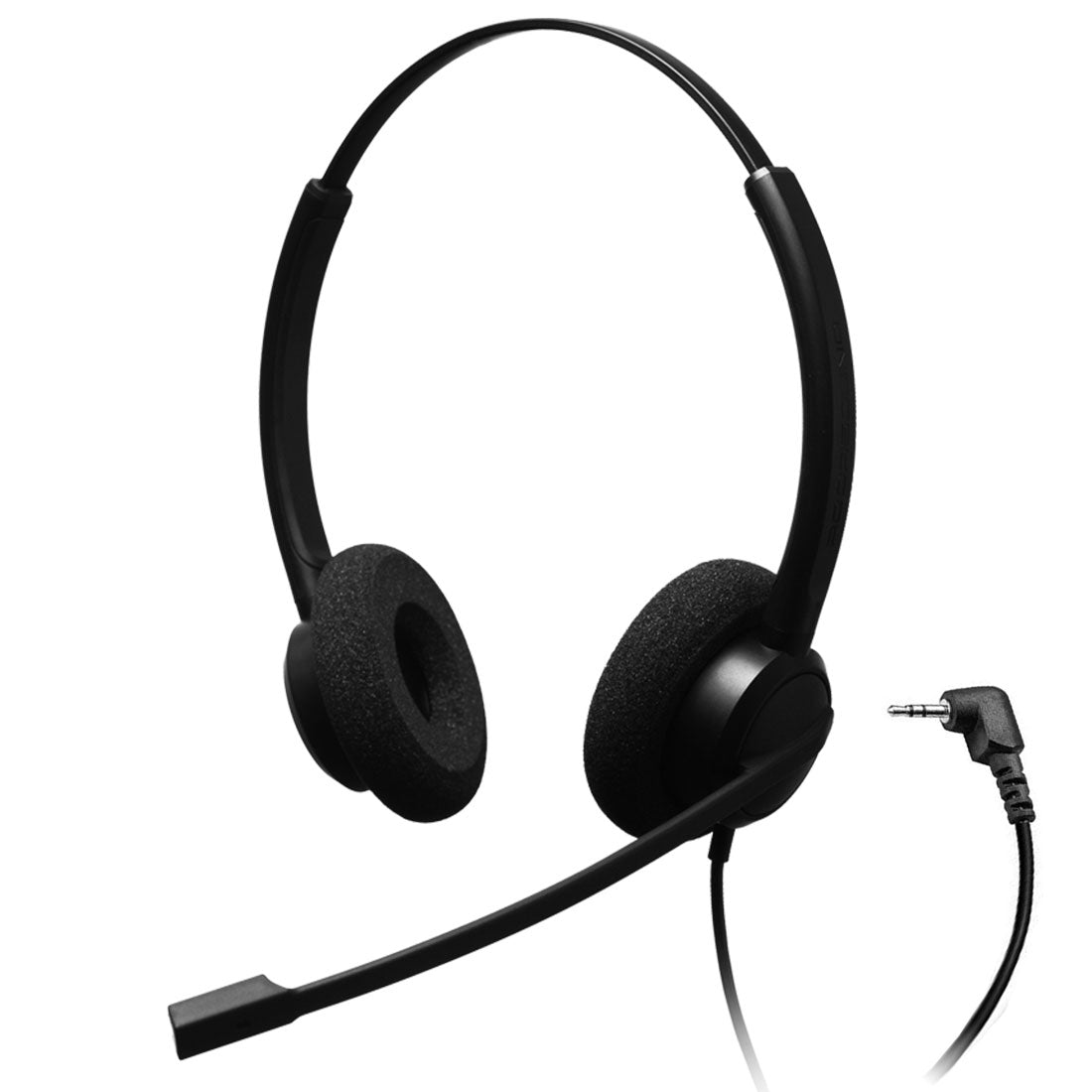 Diadema con cancelación de ruido 2.5mm Binaural Ideal para Poly CT14 CRYSTAL 2732 2.5mm - SILYMX