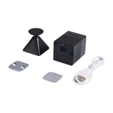 Mini Cámara IP Inalámbrica Con Batería Recargable Cero Cables 2 Megapíxel Uso en Interior Grabación en la Nube Base Magnética Para Adherirla a Superficies Metálica CS-BC2 - SILYMX