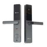 Cerradura Inteligente Wi-Fi Bluetooth Códigos Visitantes Huella,Tag, Contraseña Botón para Timbrar Apertura Remota Alarma Anti-intrusión CS-DL05-R200 - SILYMX