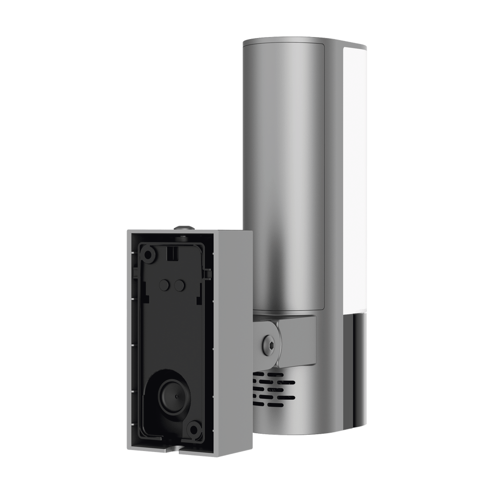 Cámara IP 4 Megapíxel Wi-Fi Lampara Integrada Audio de dos vías Imágen Nocturna a Color Detección Humana Audios Personalizables Almacena en Memoria Interna Uso Exterior con Protección CSEL3 - SILYMX