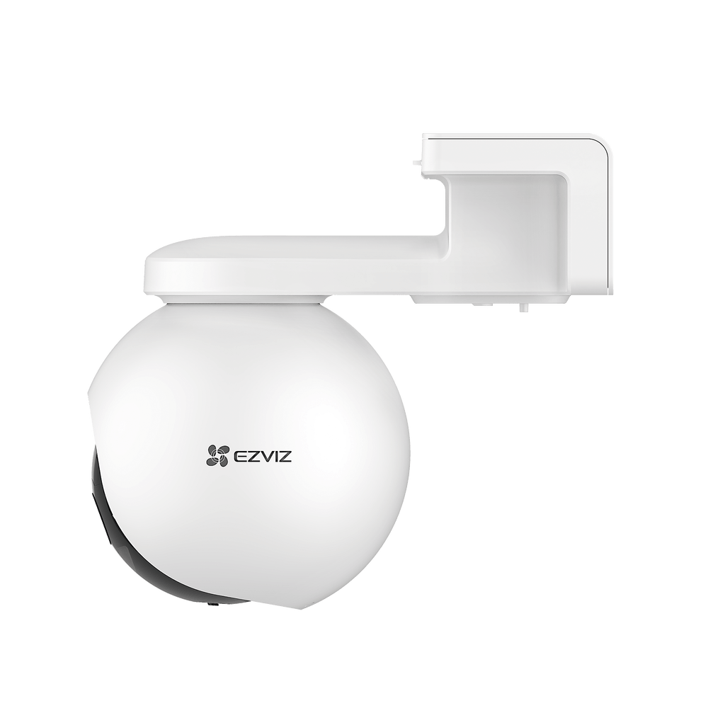 Camara PT Wi-Fi Con Bateria Recargable (Sin Cables) 2K Plus (4 Megapixel) Compatible con Panel Solar CS-CMT-SOLARPANEL-E Seguimiento Inteligente Visión Nocturna a Color Detección humana Exterior CS-HB8 - SILYMX