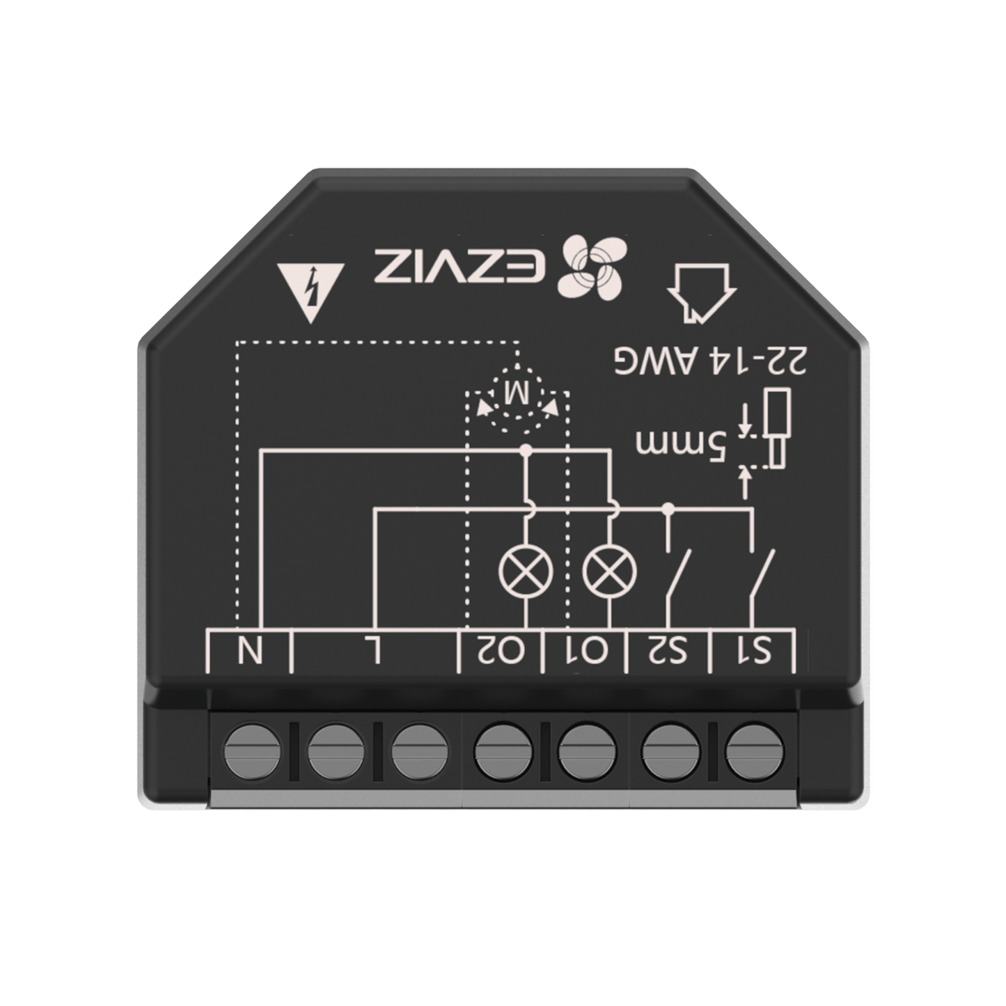 Relevador Wi-Fi Inteligente EZVIZ CST36 | 2 Salidas para Apagadores, Control por App, Estadísticas de Consumo, 110-240V - SILYMX