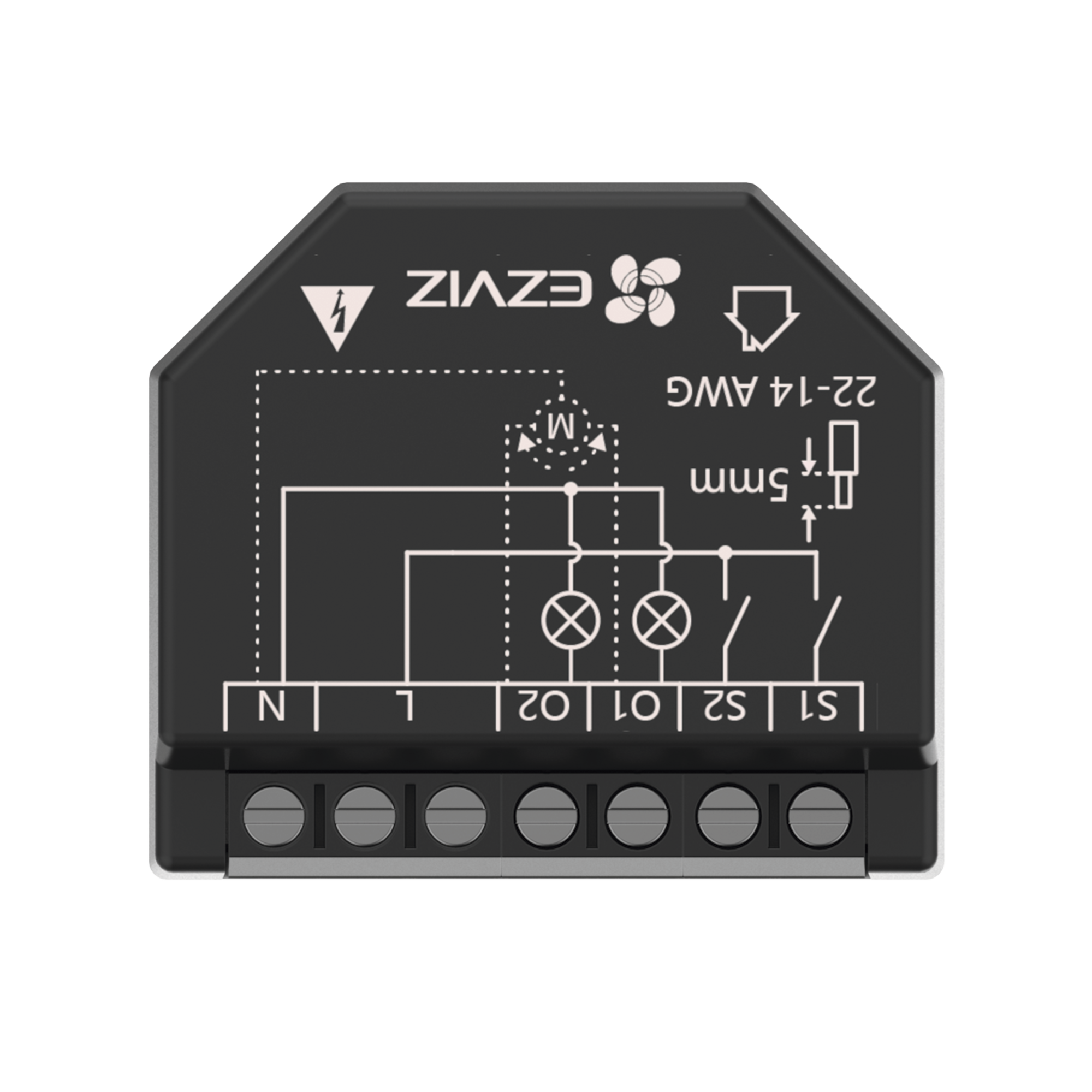 Relevador Wi-Fi Inteligente EZVIZ CST36 | 2 Salidas para Apagadores, Control por App, Estadísticas de Consumo, 110-240V - SILYMX
