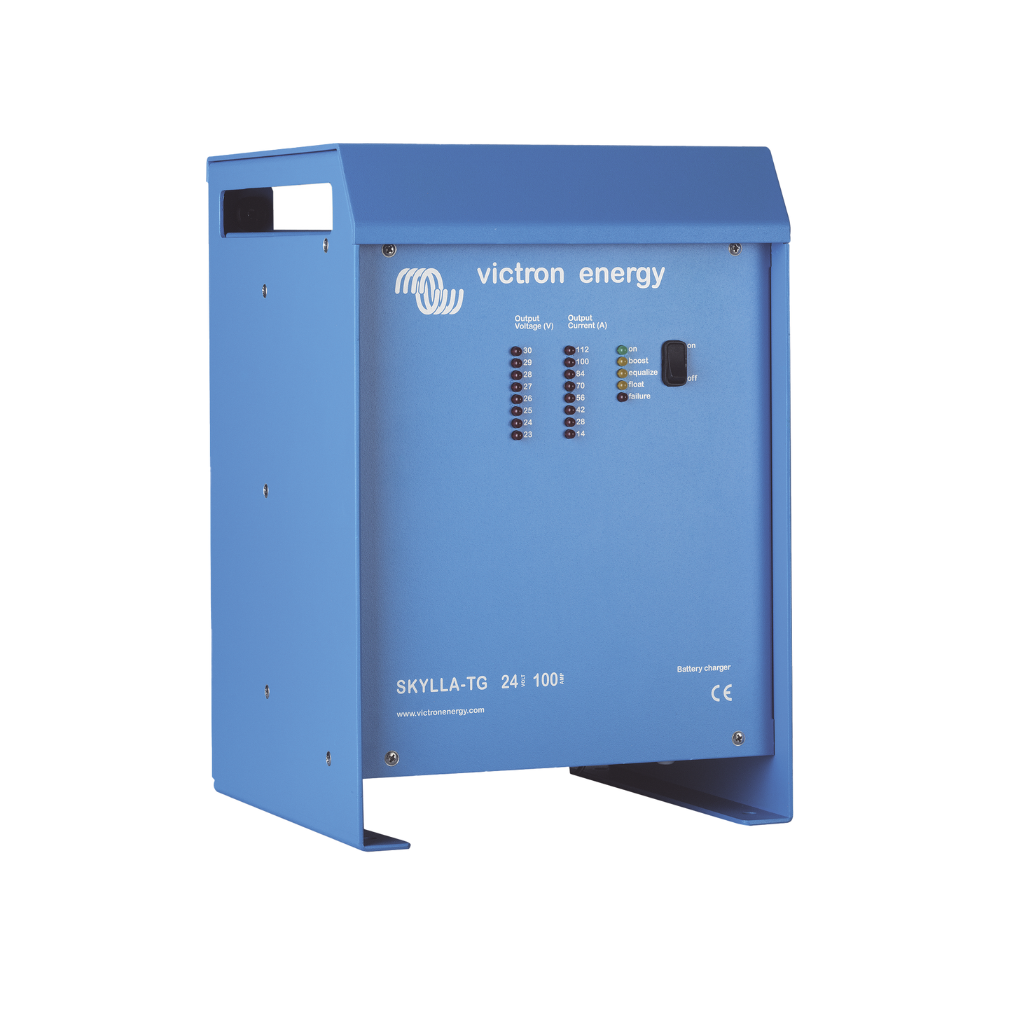 Skylla-TG 24/100Cargador de Baterías para Ambientes Marinos 24 V 100 ABancos de 500 a 1000 Ah VICTRON ENERGY CSTG24/100 - SILYMX