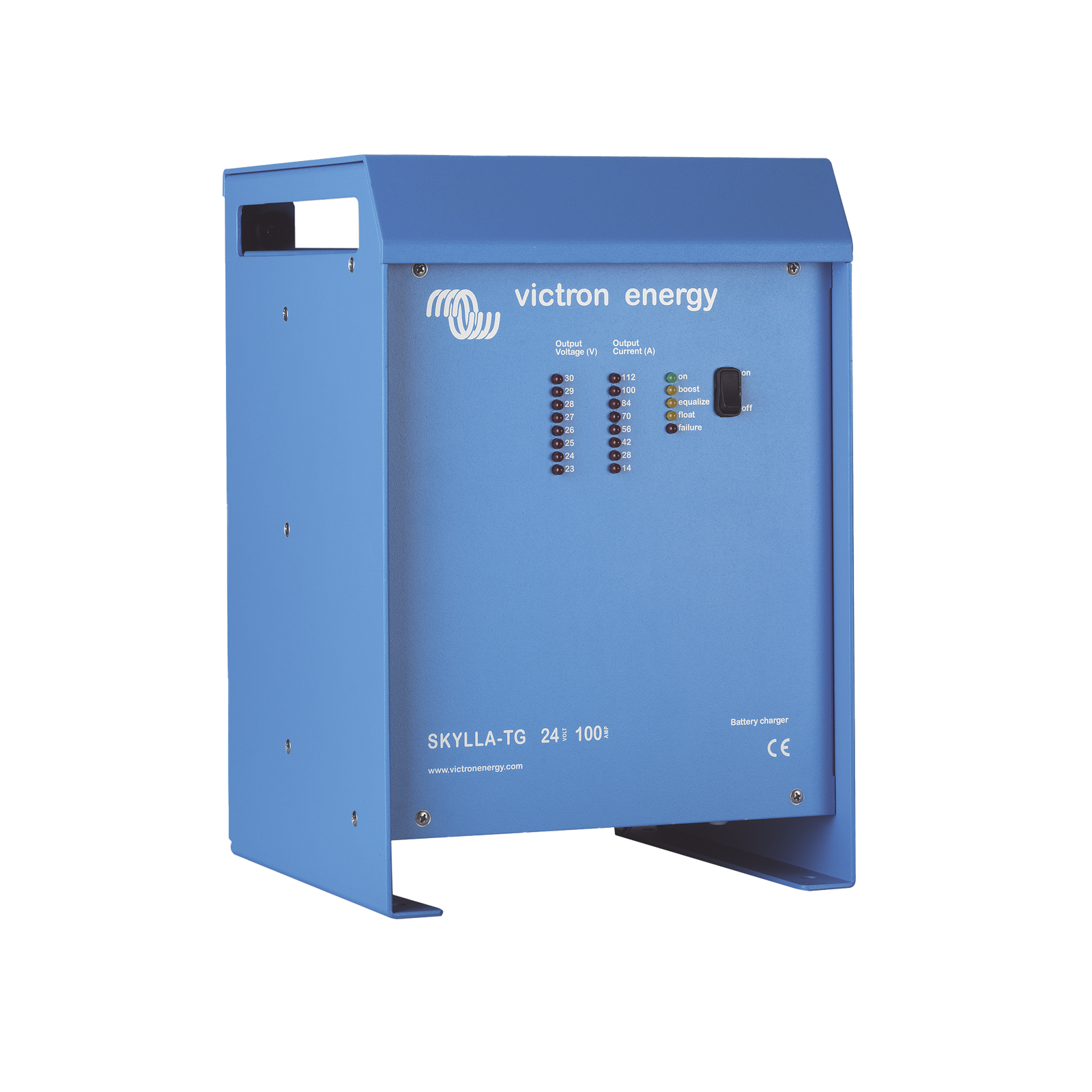 Skylla-TG 24/100Cargador de Baterías para Ambientes Marinos 24 V 100 ABancos de 500 a 1000 Ah VICTRON ENERGY CSTG24/100 - SILYMX