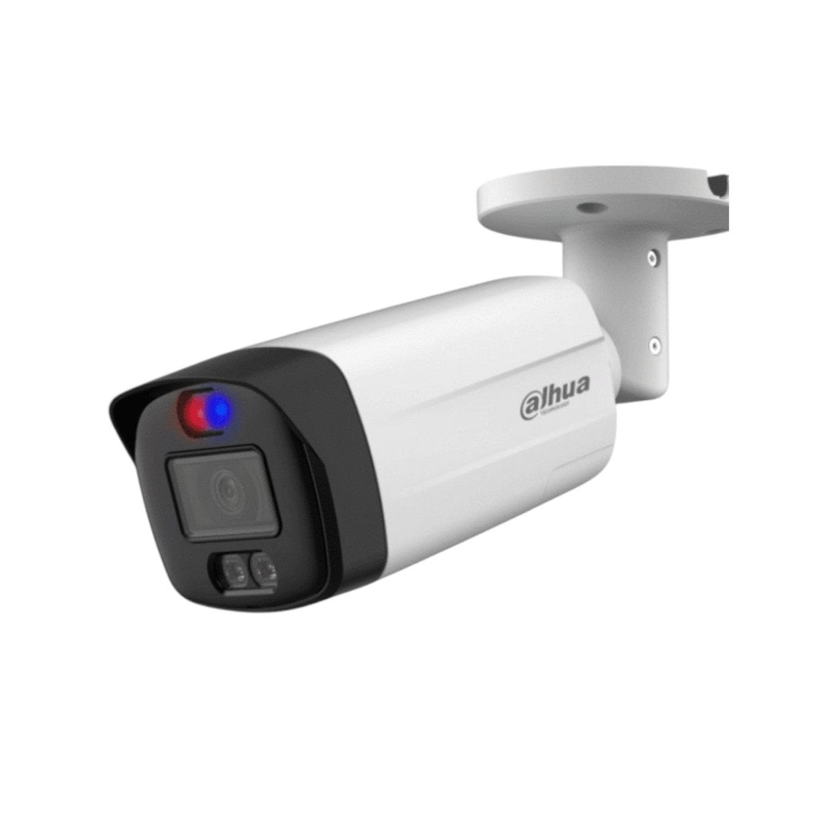 Cámara Bullet Dahua 5mp C/micro Luz Roja/azul 40mts Ir 2.8mm DH-HAC-ME1509THN-A-PV-0280B-S2 - SILYMX