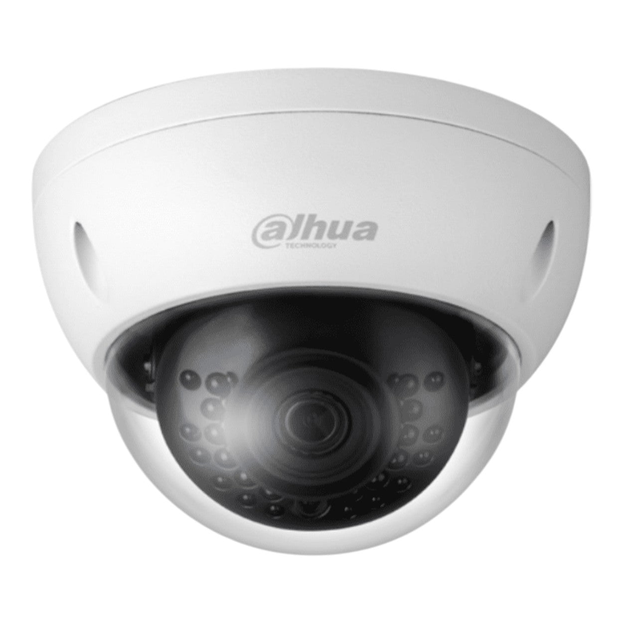 DAHUA IPC-HDBW1230E- Camara IP Domo Antivandalica de 2 Megapixeles/ Lente de 2.8 mm/ 104 Grados de Apertura/ Metalica/ IR de 30 Mts/ IP67/ IK10/ PoE/ DWDR/ - SILYMX
