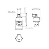 Cámara Ip Pt De 2 Megapíxeles Full Color Lente Fijo DH-SD3A200-GN-HI-A-PV-0400 - SILYMX