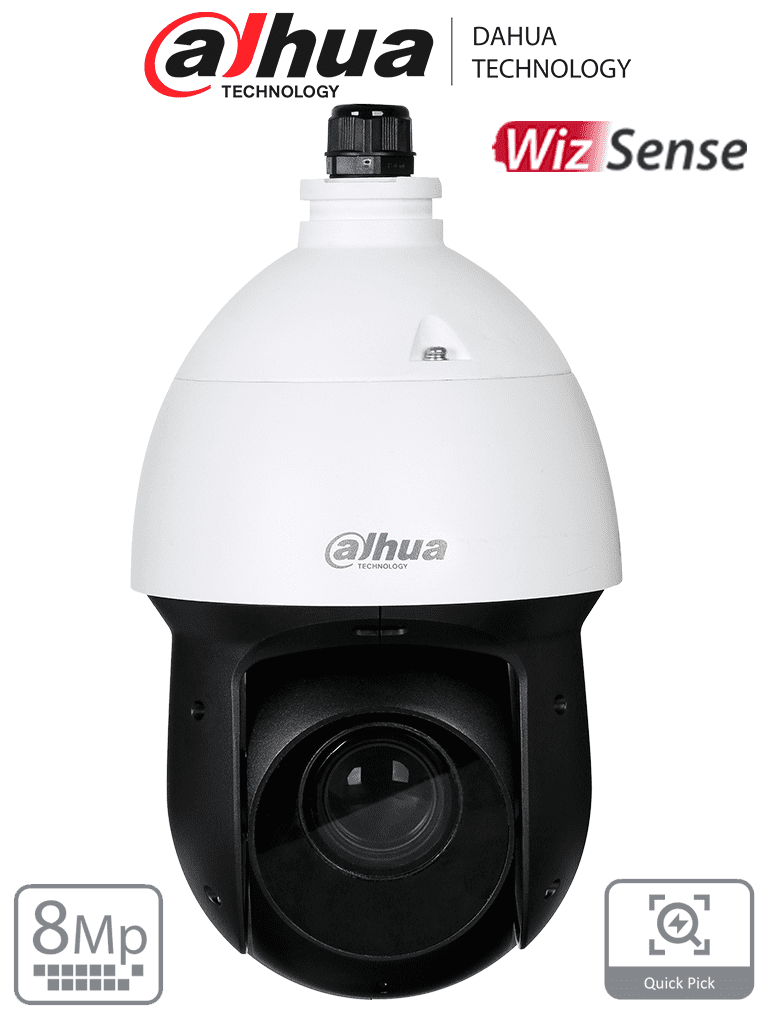 Cámara Dahua Wixsense Dh-sd49825gb-hnr Color Blanco DH-SD49825GB-HNR - SILYMX