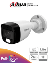 Cámara Bullet Full Color 1080p Llente de 2.8 mm Micrófono Integrado DWDR Starlight IP67 CVI/AHD/CVBS DAHUA HAC-HFW1209CN-A-LED-S3 - SILYMX