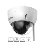 Camara IP Domo Wifi de 2 Megapixeles Lente de 2.8 mm 100 Grados de Apertura IR de 30 Metros Ranura para MicroSD IP67 Antivandálica Ik10 Detección de Humanos SMD Hasta 80 Metros de Alcance en Area Abierta DH-IPC-HDBW1230DE-SW - SILYMX
