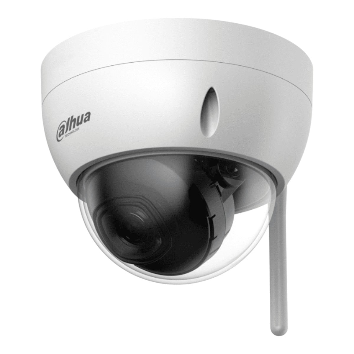 Camara IP Domo Wifi de 4 Megapixeles Lente de 2.8 mm 90 Grados de Apertura IR de 30 Metros Ranura para MicroSD IP67 Antivandálica Ik10 Detección de Humanos SMD Hasta 80 Metros de Alcance en Área Abierta DH-IPC-HDBW1430DE-SW - SILYMX