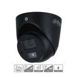 Cámara Mini Domo de 2 Megapixeles Super Adapt Diseño Compacto Lente de 2.8mm 102° de Apertura Microfono Integrado WDR Real de 130 dB IR de 20 Mts IP67 DH-HAC-HDW1231GN-A-0280B - SILYMX