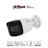 Cámaras IP BalaDAHUADH-HAC-HFW1500TLN-A-0280B-S2Cámara Bullet HDCVI 5MP Micrófono Integrado Lente 2.8mm IR 80m Starlight DAHUA DH - HAC - HFW1500TLN - A - 0280B - S2 - SILYMX