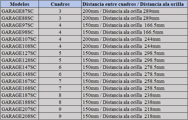 Puerta de Garage de alta calidad 8x7 pies Estilo Americano GARAGE87-SC - SILYMX